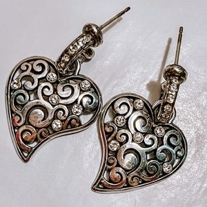 Brighton heart earrings